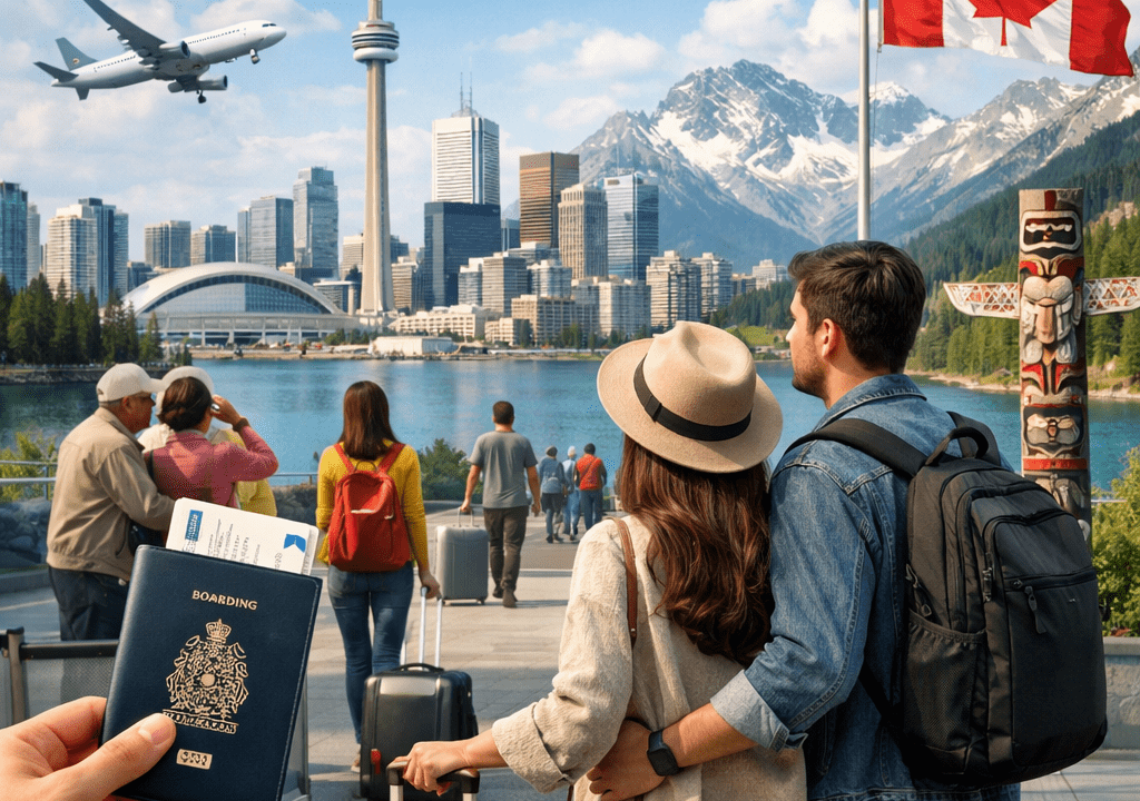 Visitors Coming to Canada