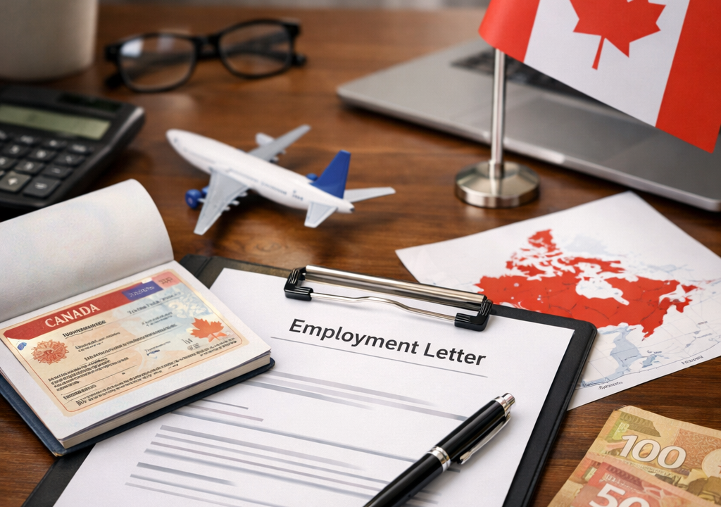 Employment Letter Canada Visitor Visa