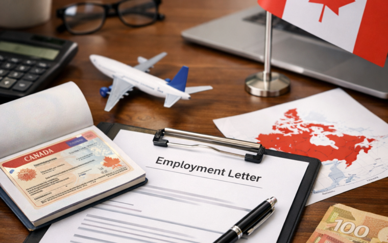 Employment Letter Canada Visitor Visa