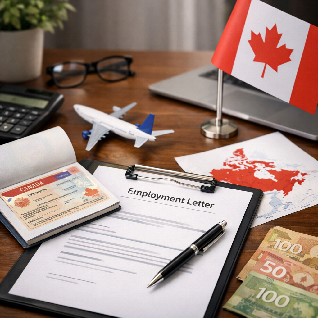 Employment Letter Canada Visitor Visa
