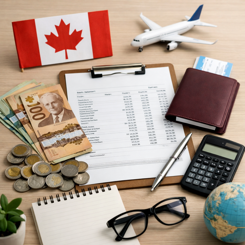 Proof of Funds Canada Visitor Visa